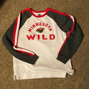 MN Wild sweatshirt.
